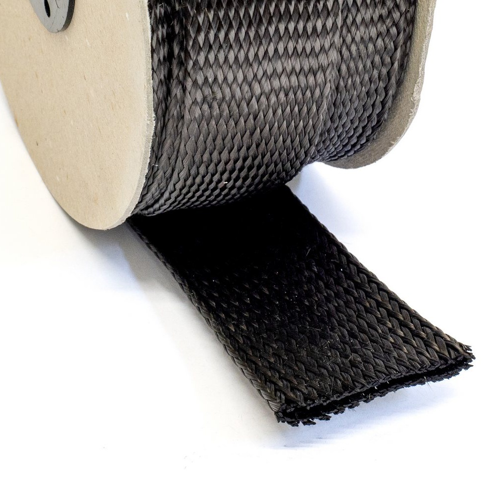 Carbon Fibre Braid - 6K - 92mm wide - 415gsm